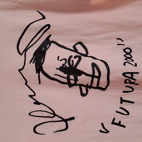 Sz XXL NWT Rome Pays Off Basquiat drawings tee - Picture 2 of 3